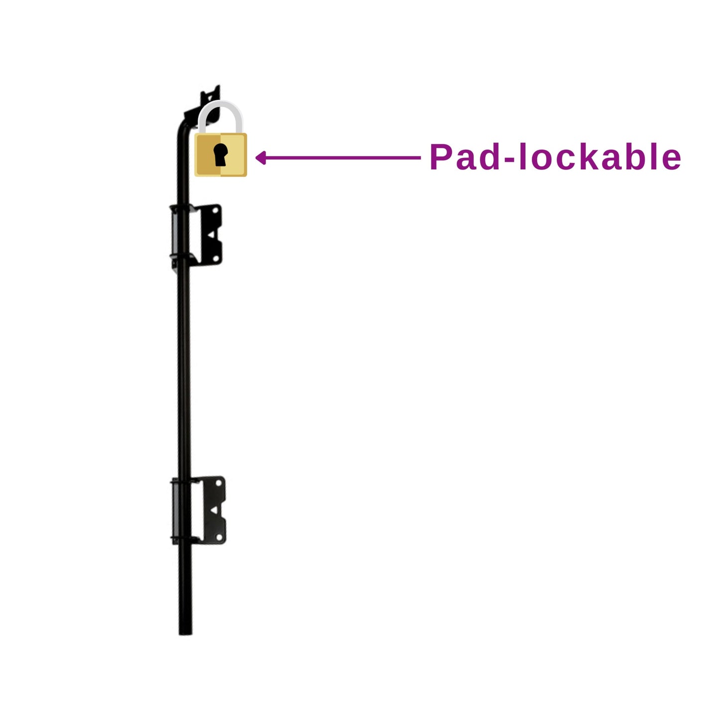 Advantage Industries 24"/42" Stainless Steel Drop Rod (AD1003)